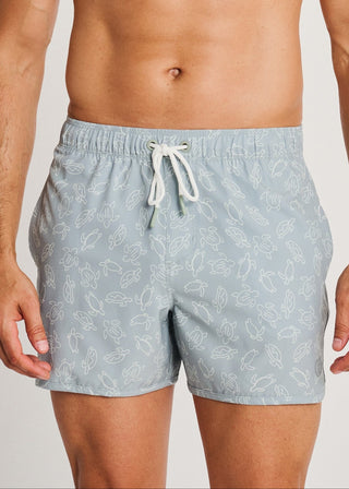 Retro Swim Trunks