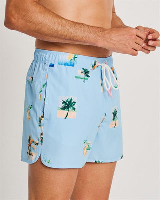 Retro Swim Trunks