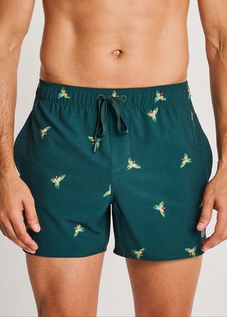 Retro Swim Trunks