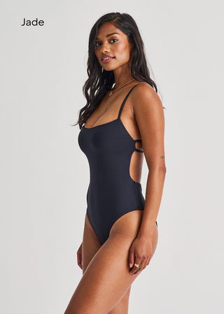 Extra High-Leg Cami One-Piece