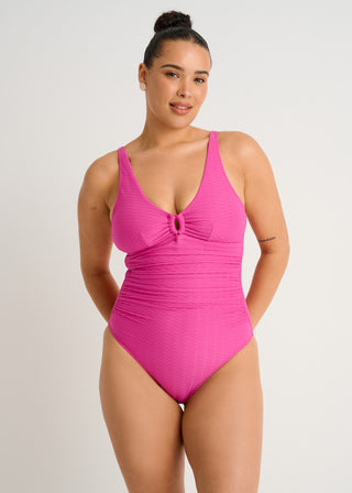 Textured One-Piece with Ring