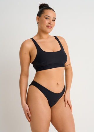 Rib Crop Top with Cutout