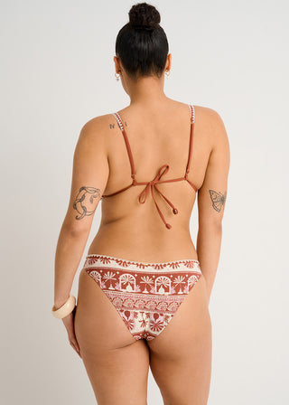 Double Strap Triangle Bikini Top