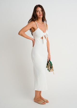 Cover-Up Dress with Front Knot