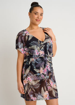 Front Twist Tunic Cover-Up