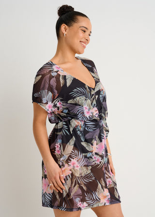 Front Twist Tunic Cover-Up