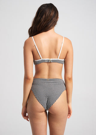 Capri Textured Underwire Bikini Top