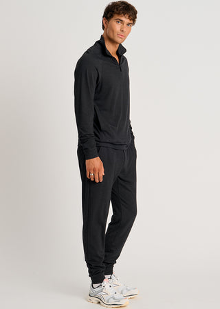 Le pull chaud à demi-glissière