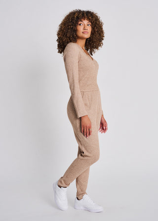 Day In Day Out Rib Knit Jumpsuit