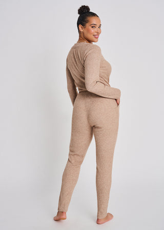 Day In Day Out Rib Knit Jumpsuit