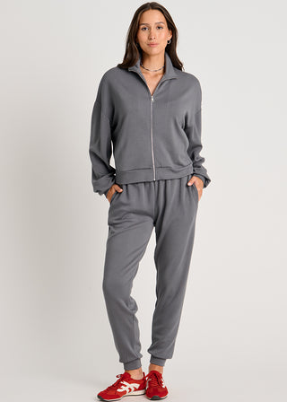 Veste à glissière en tissu Cool Knit