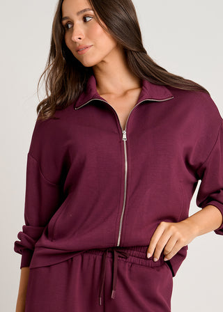 Veste à glissière en tissu Cool Knit