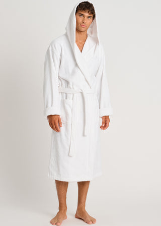 Le peignoir à capuche Self-Care Unisexe