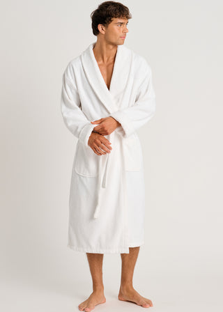 Le peignoir châle détente unisexe