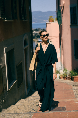 Wide-Leg Cover-Up Pants