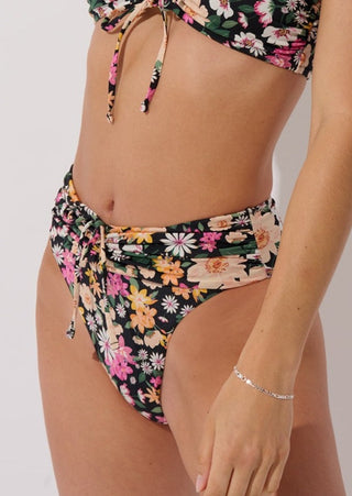 Culotte taille haute Floral Sunset