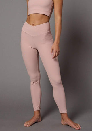 Pink legging for Loungewear, Wide Wraps