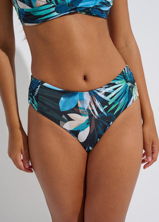 High-rise iridescent bikini bottom, Everyday Sunday, Shop High Waist swimsuit  bottoms online