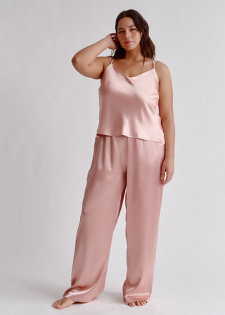 Dusty Blush Day-to-Night Wide Pant