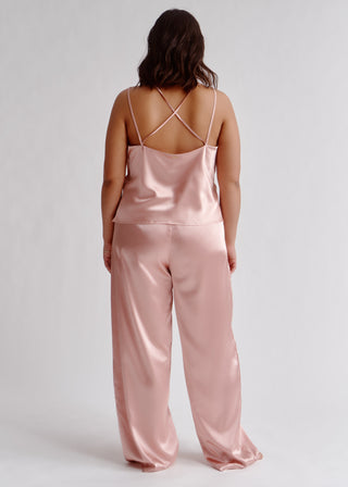 Dusty Blush Day-to-Night Wide Pant