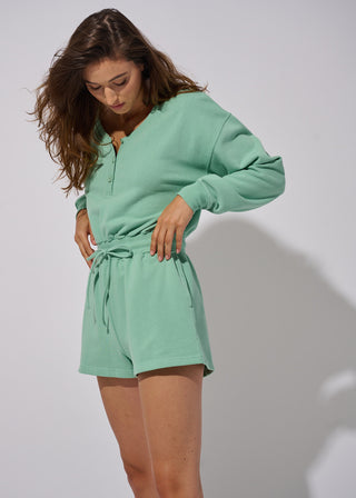Jade Green Recycled Comfort Jumpsuit